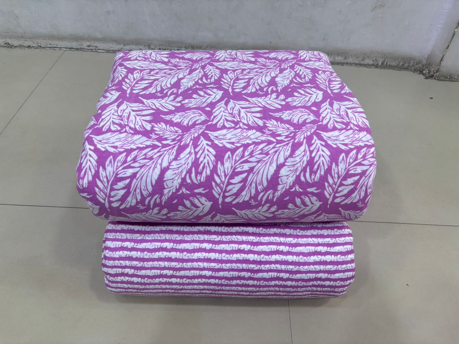 Premium Cotton Printed Fabric – 10 Meter Set (Design 12)