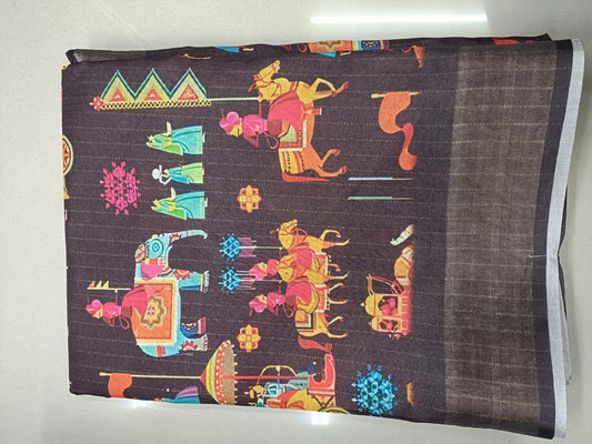 Handloom Recozari Saree - Design 34 | House of ShiVisha