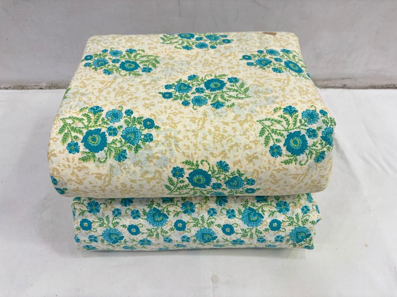 Premium Cotton Printed Fabric – 10 Meter Set (Design 47)