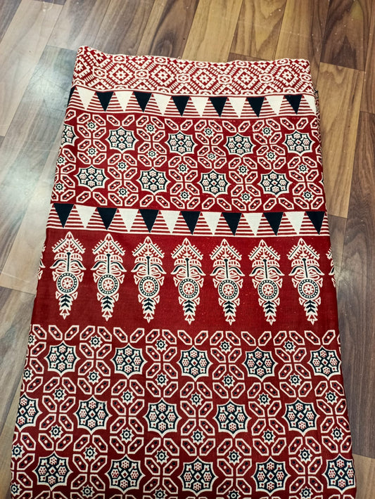 Jaipuri Cotton Block Print 60 40 Fabric - Design 138