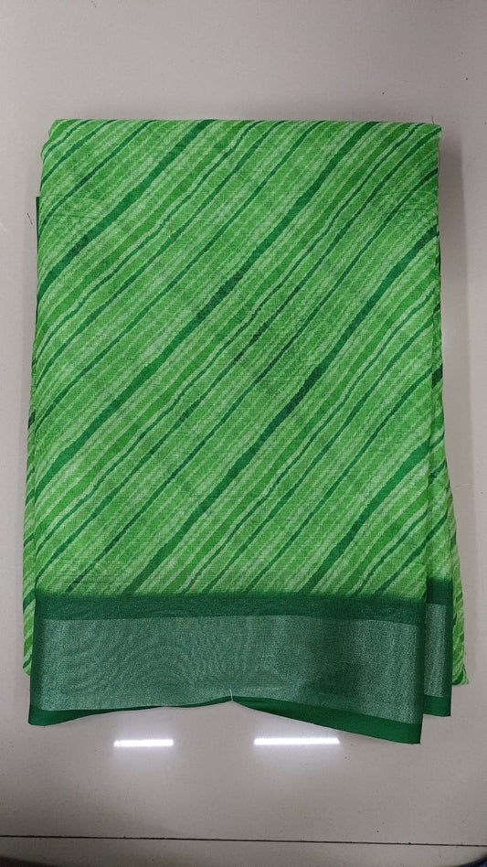 Handloom Recozari Silk Saree – Ruby Red, Silver Zari Border (Design 092)