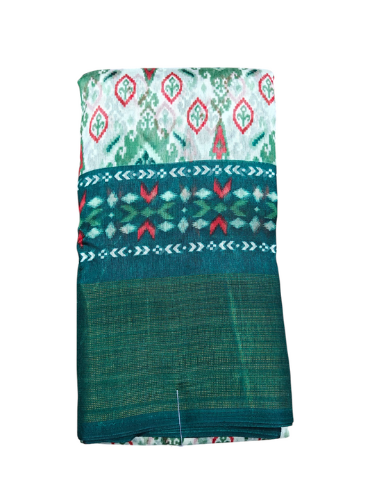 5/2 Crystal Banglory Cotton Base Saree – Elegant Color 6