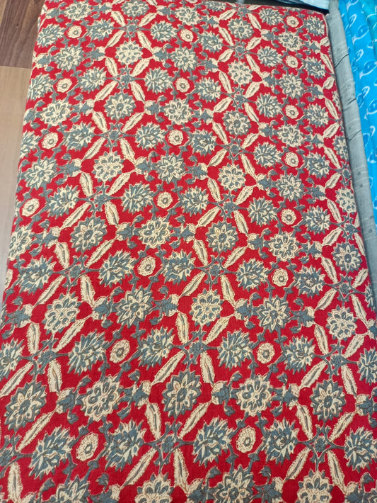 Jaipuri Cotton Block Print 60 40 Fabric - Design 110