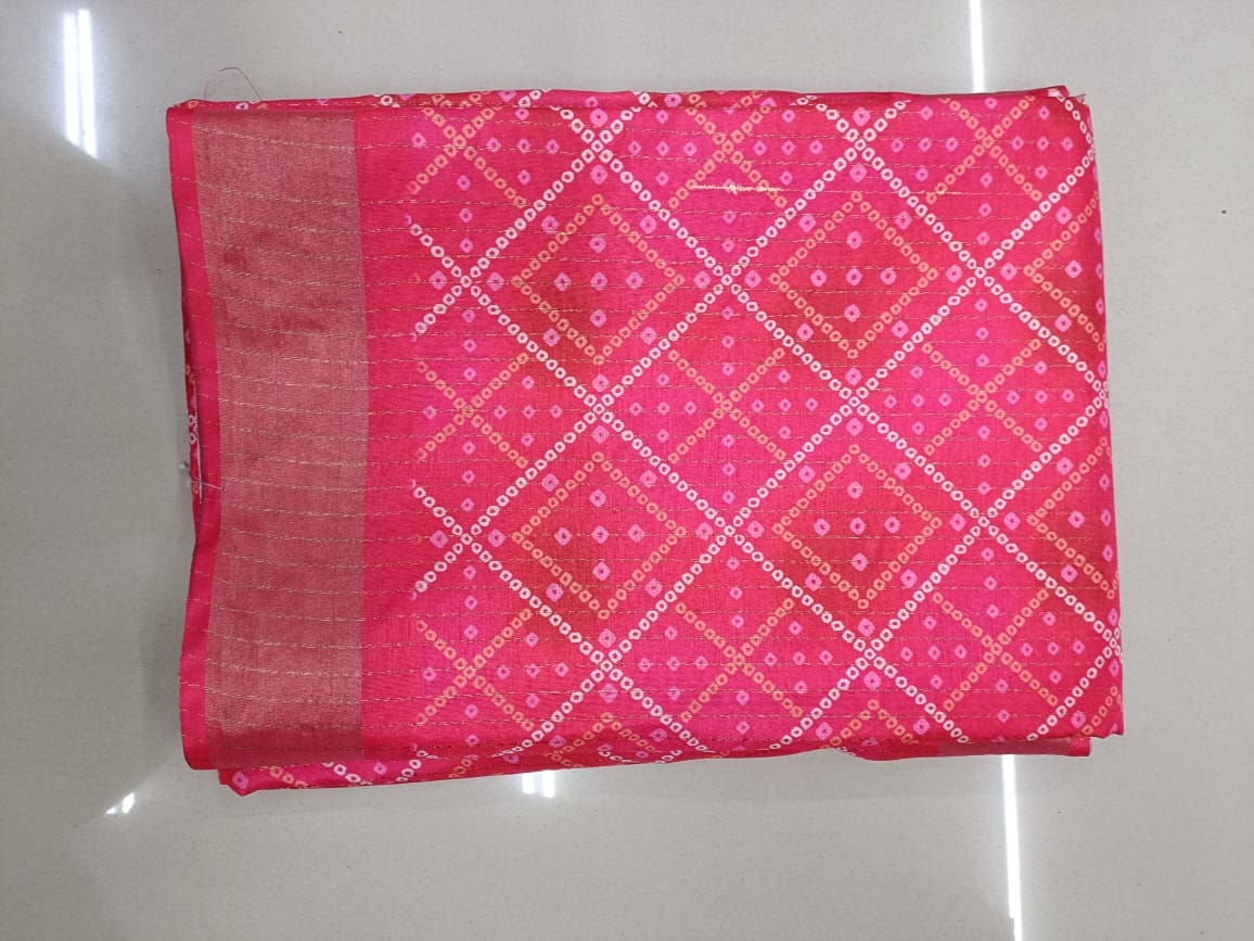 Handloom Recozari Silk Saree – Silver Grey with Aqua Blue accents, Silver Zari Border (Design 214)