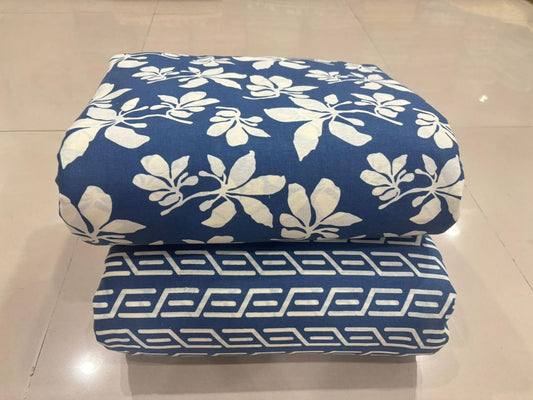 Premium Cotton Printed Fabric – 10 Meter Set (Design 63)