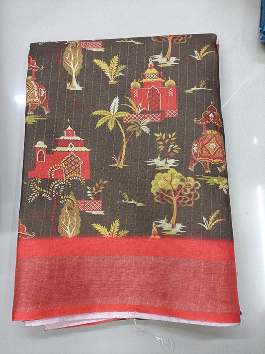Handloom Recozari Saree - Design 10 | House of ShiVisha