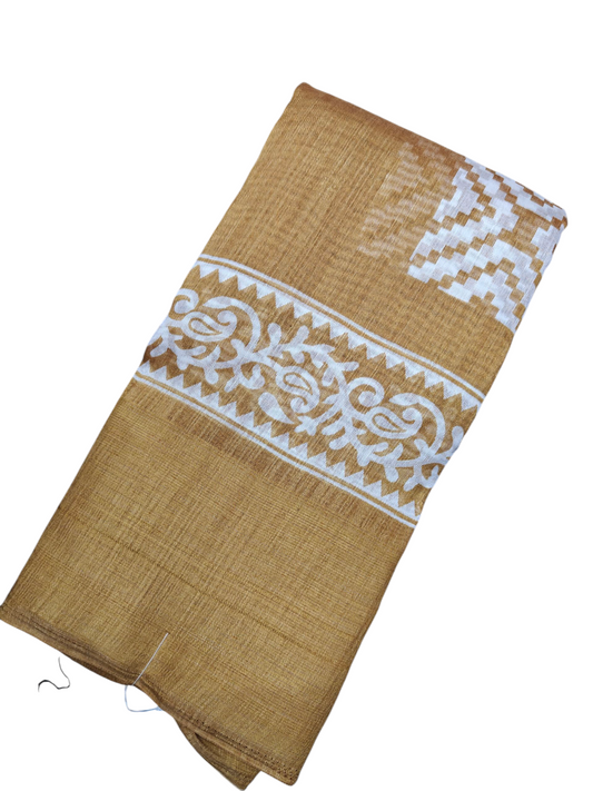 5/2 Crystal Banglory Cotton Base Saree – Elegant Color 2