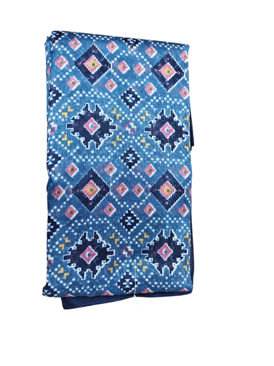 5/2 Crystal Banglory Cotton Base Saree – Elegant Color 21