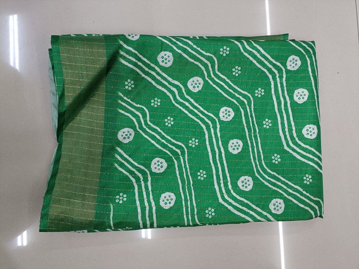 Handloom Recozari Silk Saree – Silver Grey with Magenta Pink accents, Silver Zari Border (Design 211)