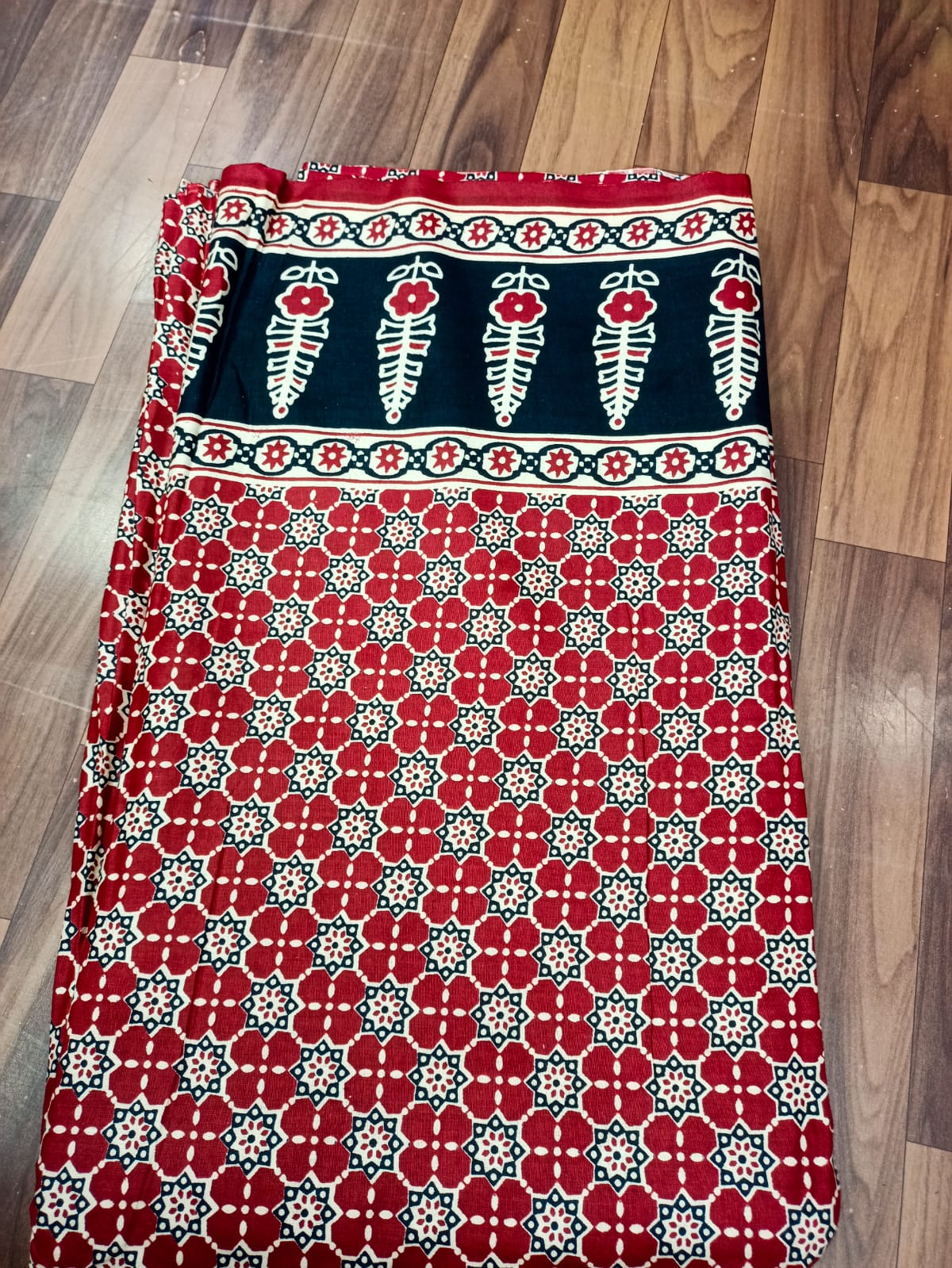 Jaipuri Cotton Block Print 60 40 Fabric - Design 94