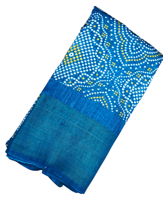 5/2 Crystal Banglory Cotton Base Saree – Elegant Color 10