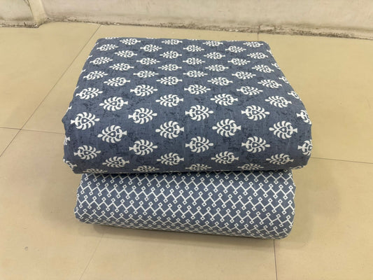 Premium Cotton Printed Fabric – 10 Meter Set (Design 07)