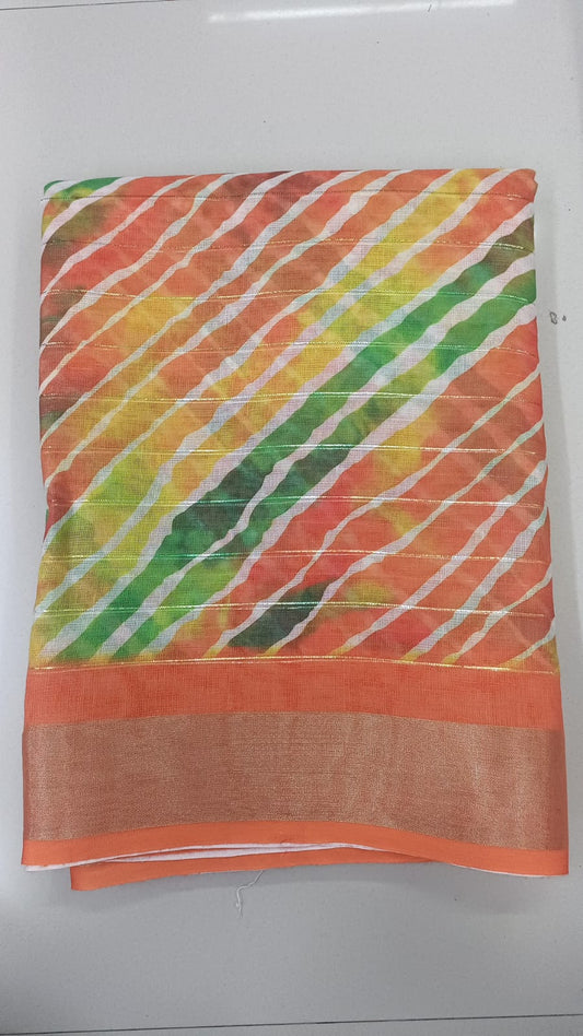 Handloom Recozari Silk Saree – Silver Grey with Ruby Red accents, Silver Zari Border (Design 147)