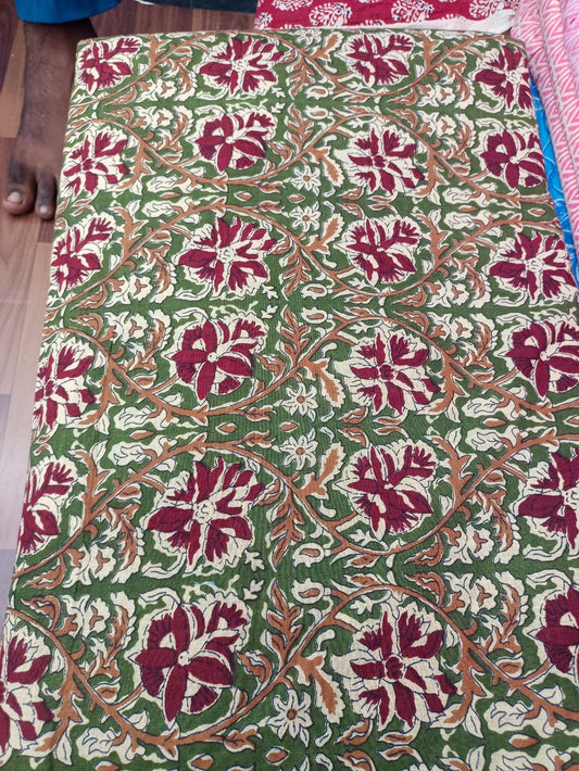 Jaipuri Cotton Block Print 60 40 Fabric - Design 119
