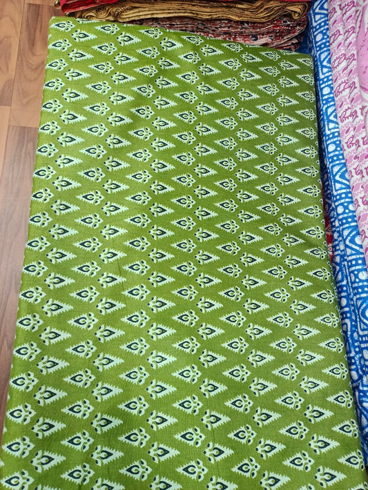 Jaipuri Cotton Block Print 60 40 Fabric - Design 91