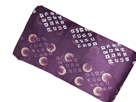 5/2 Crystal Banglory Cotton Base Saree – Elegant Color 22