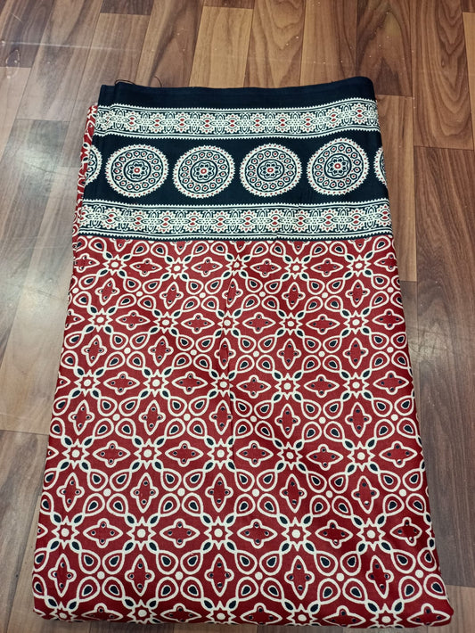 Jaipuri Cotton Block Print 60 40 Fabric - Design 99