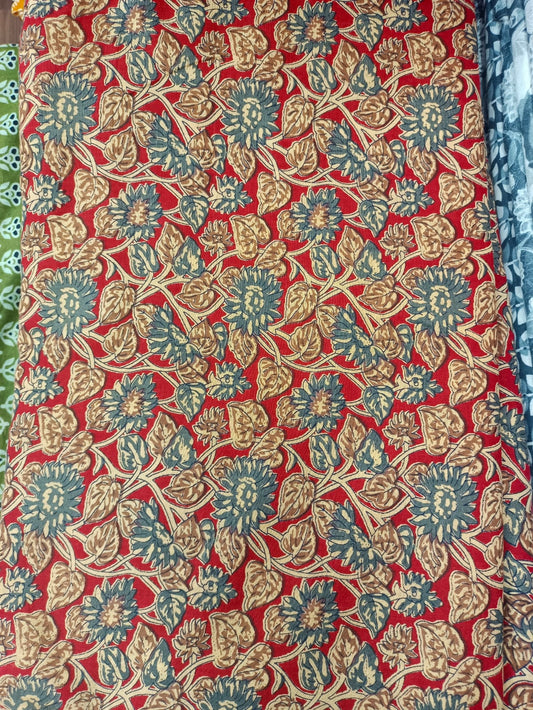 Jaipuri Cotton Block Print 60 40 Fabric - Design 106