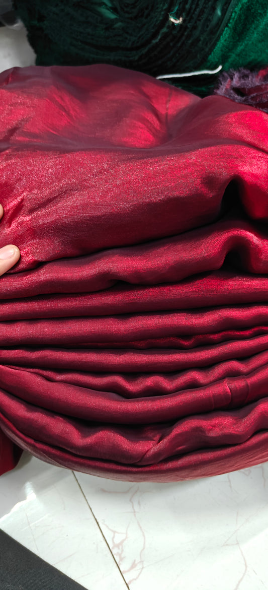 Premium Fendi Satin Dusty Rose – 50 Meter Set
