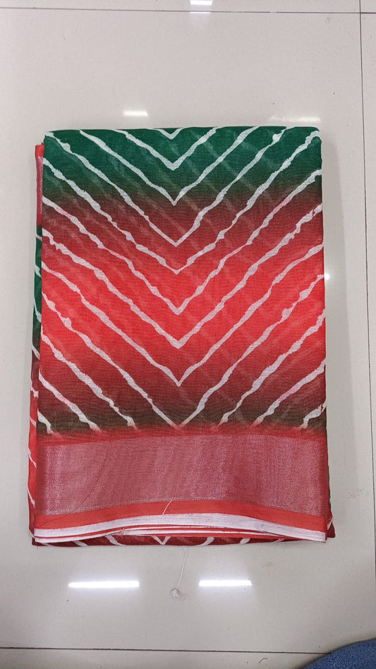 Handloom Recozari Silk Saree – Magenta Pink with Mustard Yellow accents, Silver Zari Border (Design 084)