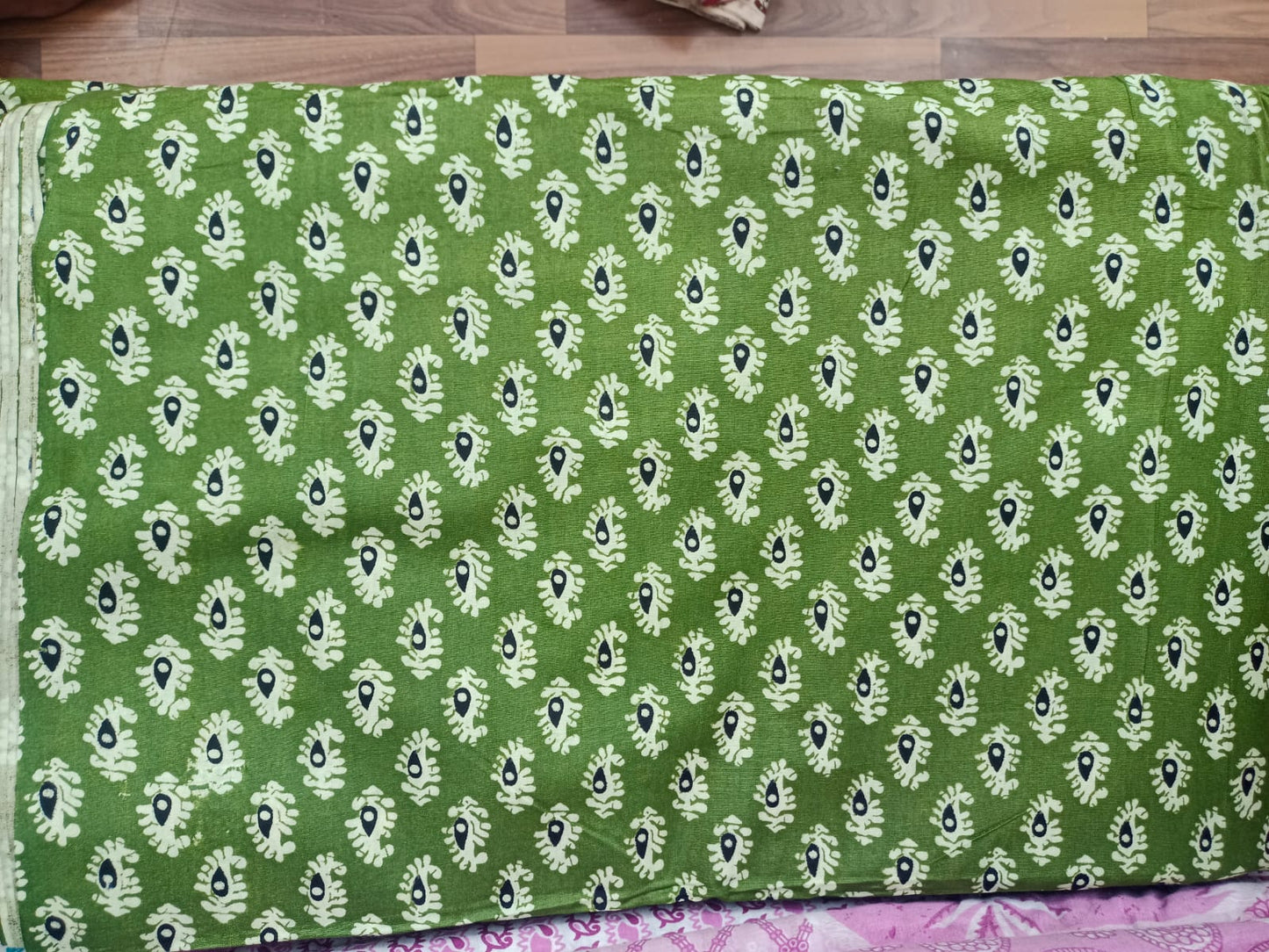 Jaipuri Cotton Block Print 60 40 Fabric - Design 140
