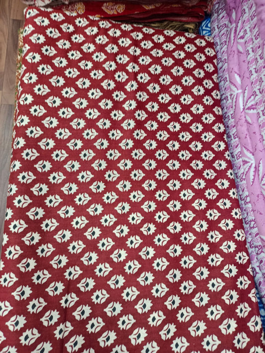 Jaipuri Cotton Block Print 60 40 Fabric - Design 144