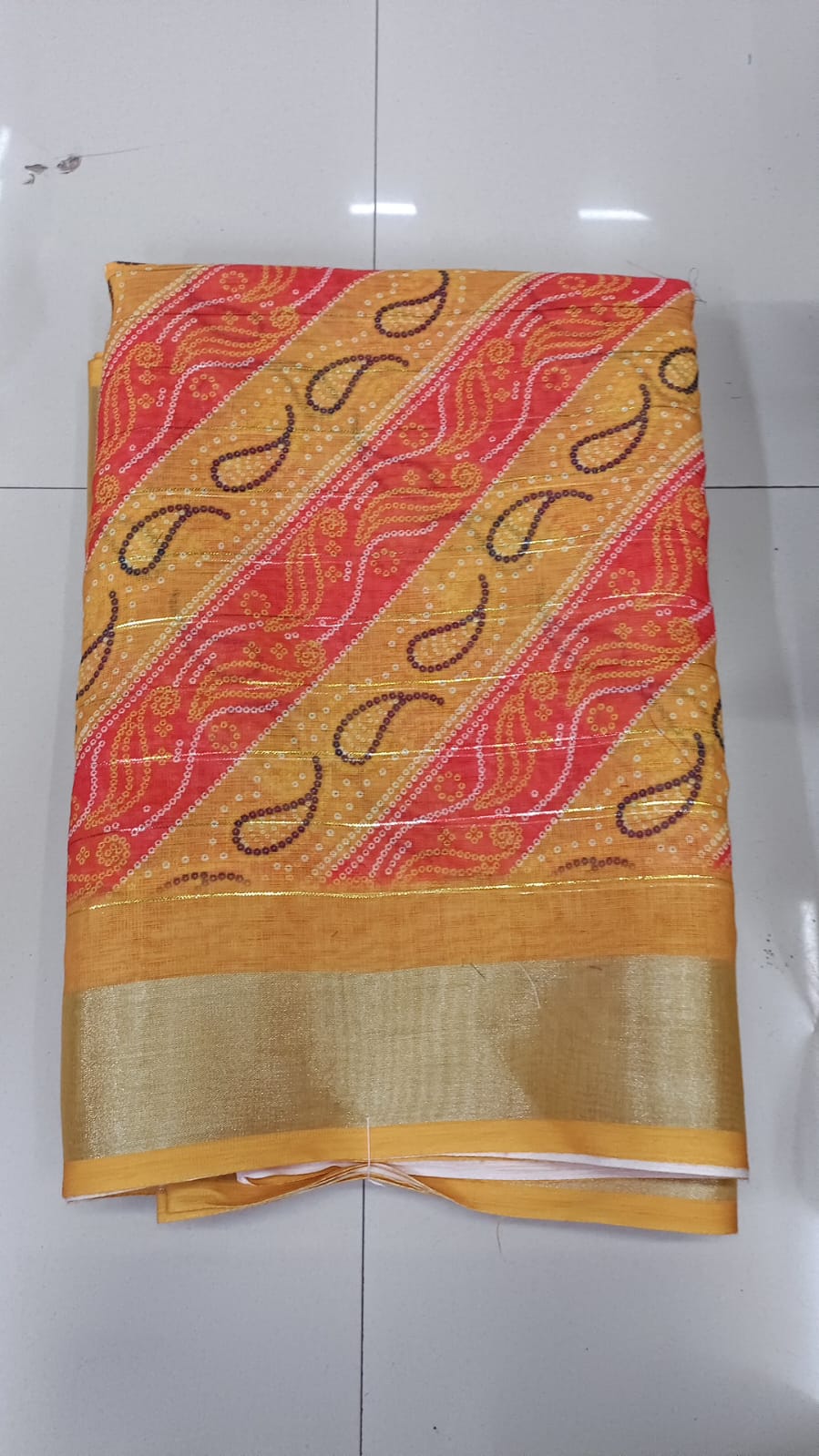 Handloom Recozari Silk Saree – Silver Grey with Ruby Red accents, Silver Zari Border (Design 219)