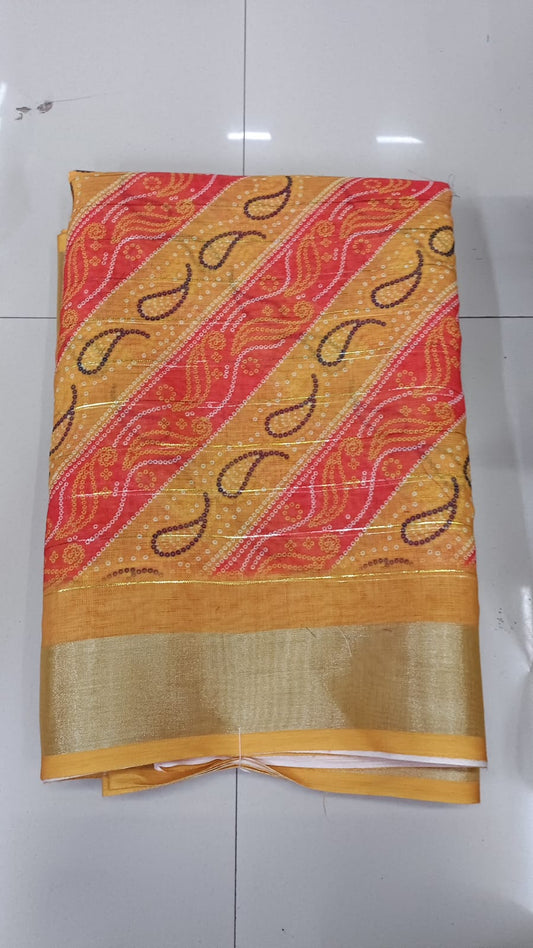 Handloom Recozari Silk Saree – Silver Grey with Ruby Red accents, Silver Zari Border (Design 219)
