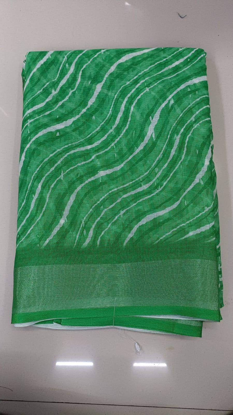 Handloom Recozari Silk Saree – Ruby Red with Charcoal accents, Zari Border (Design 093)