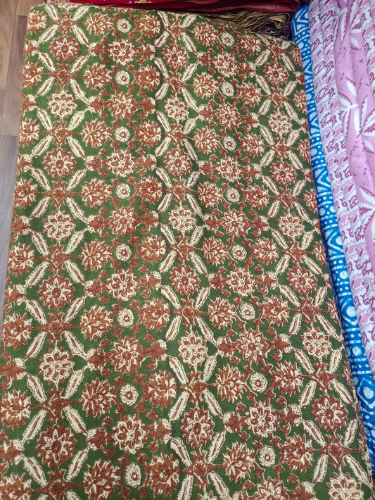 Jaipuri Cotton Block Print 60 40 Fabric - Design 132