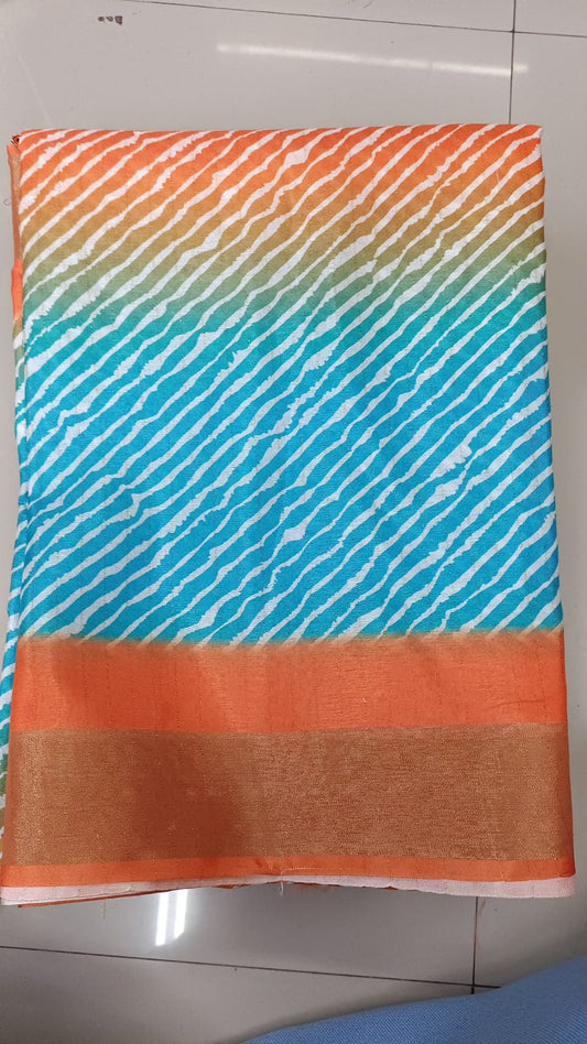 Handloom Recozari Silk Saree – Ruby Red with Silver Grey accents, Silver Zari Border (Design 151)