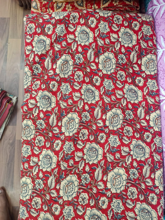 Jaipuri Cotton Block Print 60 40 Fabric - Design 102