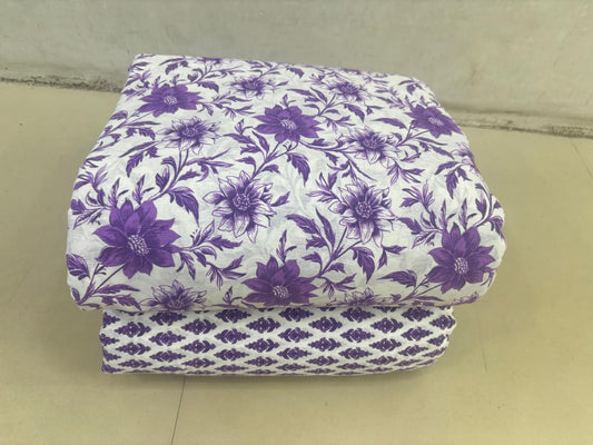 Premium Cotton Printed Fabric – 10 Meter Set (Design 50)
