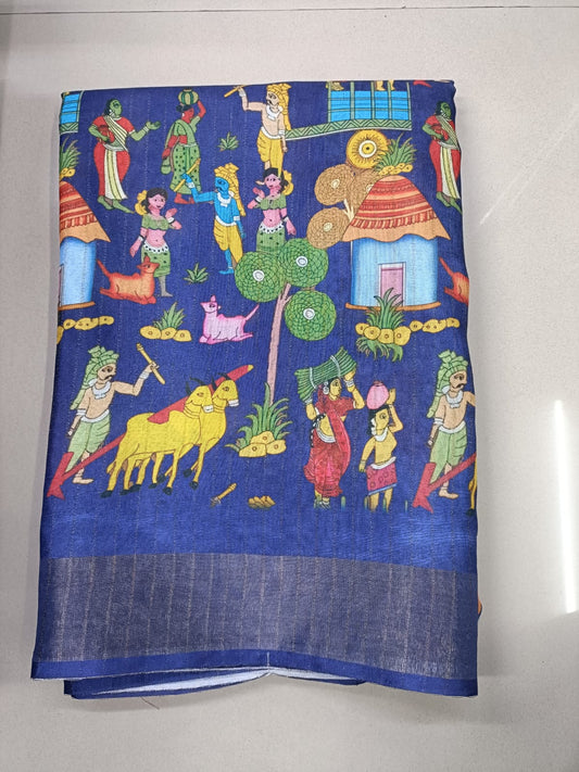 Handloom Recozari Saree - Design 14 | House of ShiVisha