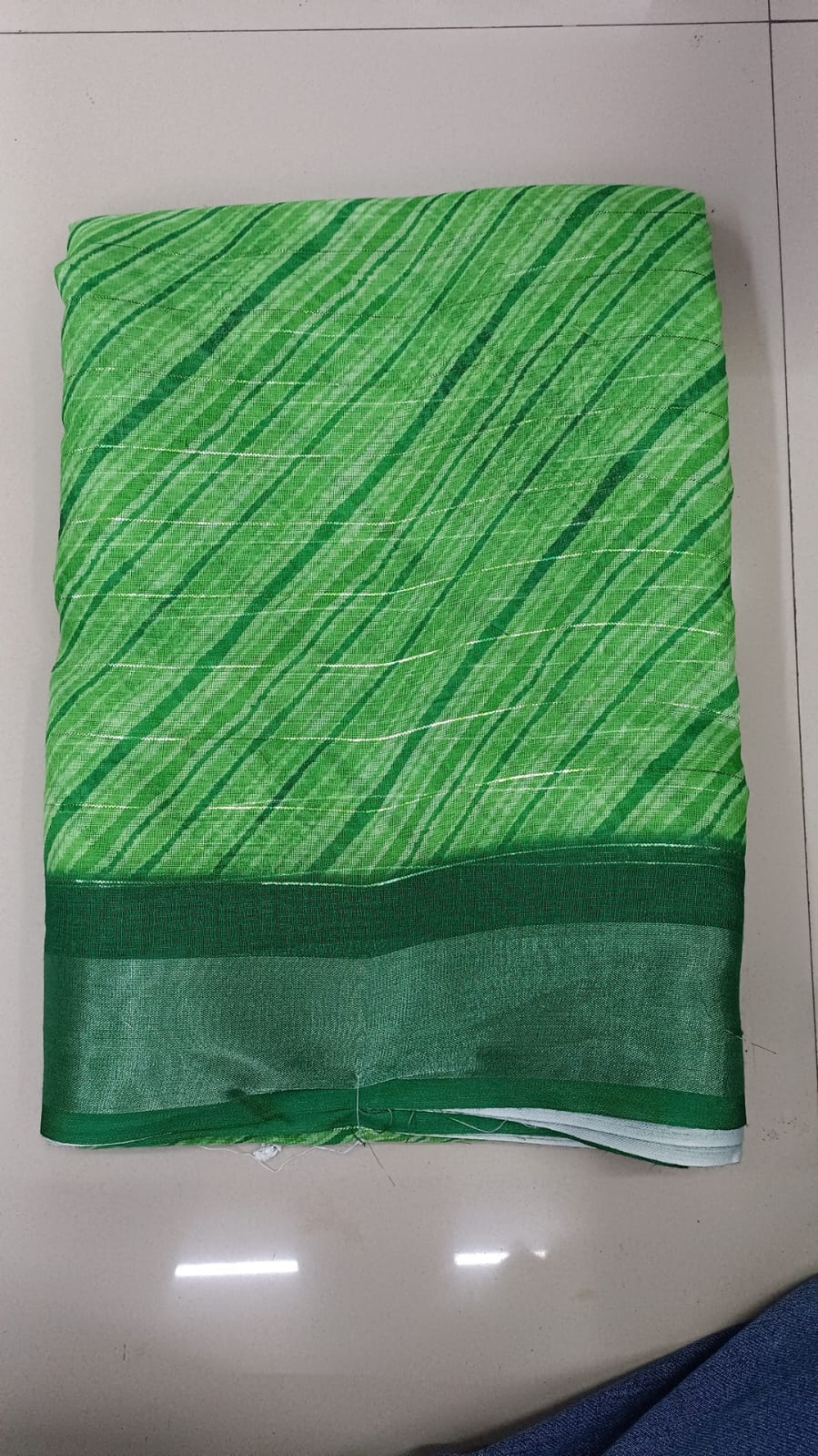 Handloom Recozari Silk Saree – Ruby Red, Silver Zari Border (Design 030)