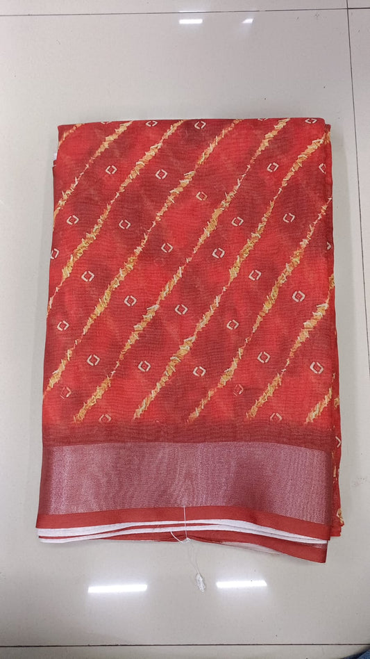 Handloom Recozari Silk Saree – Royal Blue with Silver Grey accents, Silver Zari Border (Design 068)