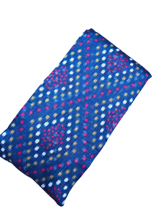 5/2 Crystal Banglory Cotton Base Saree – Elegant Color 7