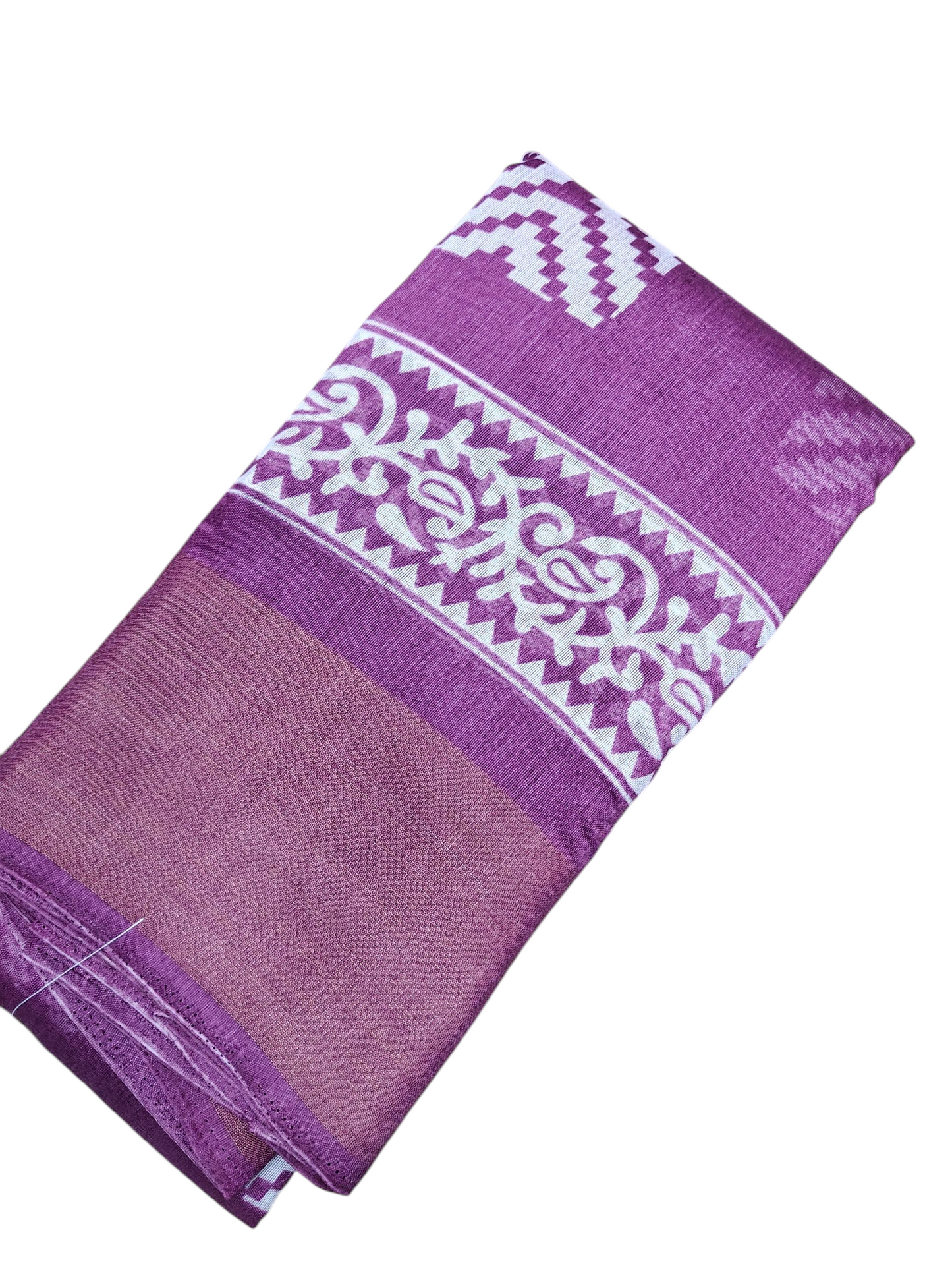 5/2 Crystal Banglory Cotton Base Saree – Elegant Color 25