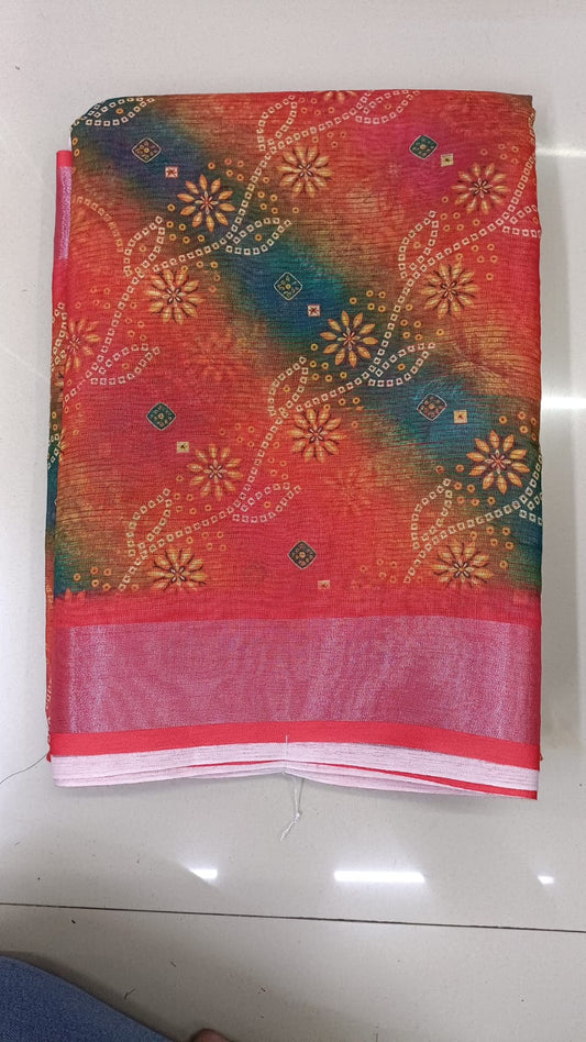 Handloom Recozari Silk Saree – Aqua Blue with Silver Grey accents, Silver Zari Border (Design 149)