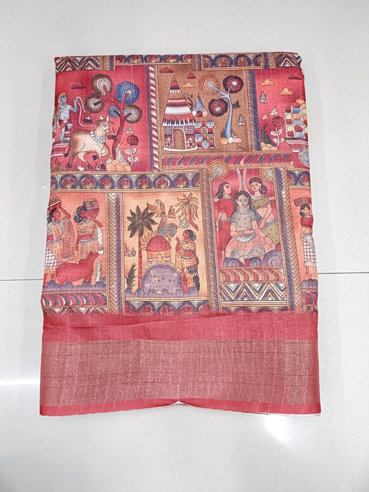 Handloom Recozari Silk Saree – Charcoal with Teal Blue accents, Zari Border (Design 123)