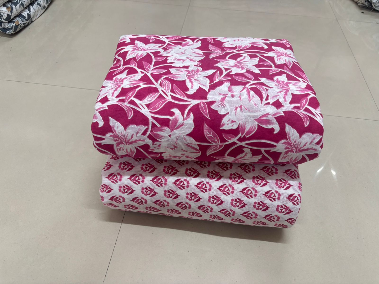Premium Cotton Printed Fabric – 10 Meter Set (Design 08)