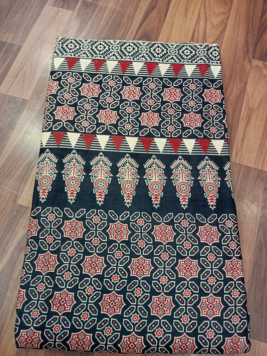 Jaipuri Cotton Block Print 60 40 Fabric - Design 137