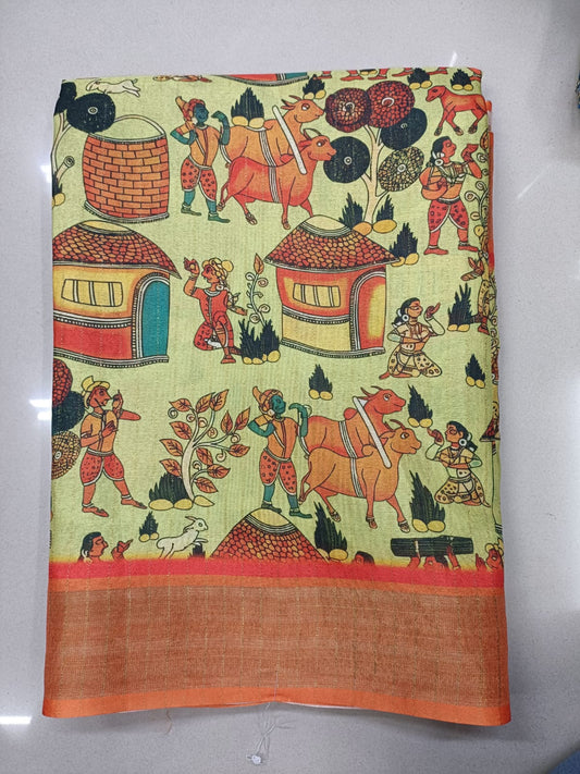 Handloom Recozari Saree - Design 19 | House of ShiVisha