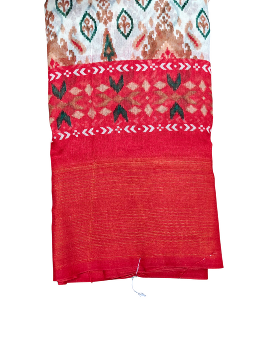 5/2 Crystal Banglory Cotton Base Saree – Elegant Color 29