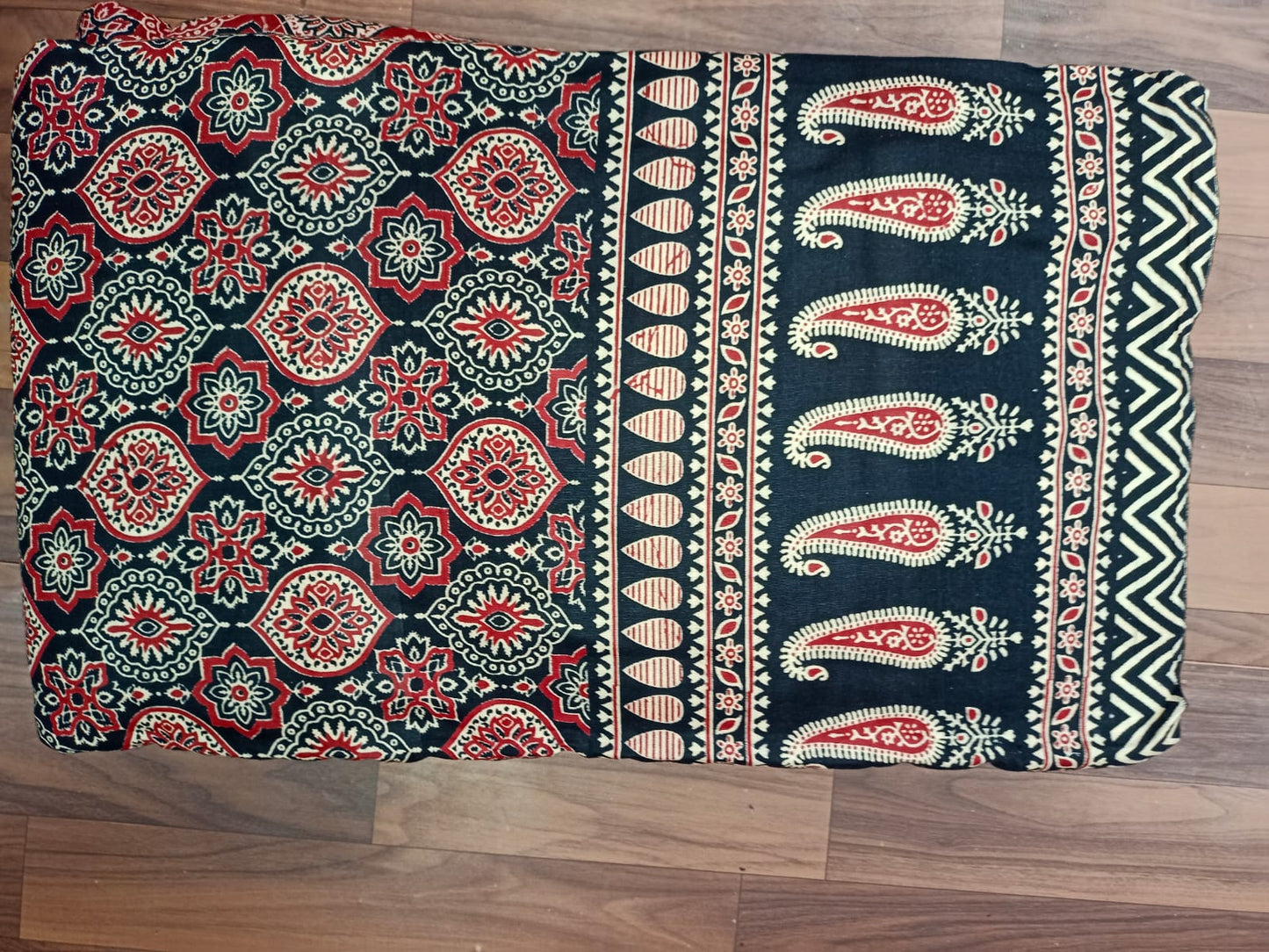 Jaipuri Cotton Block Print 60 40 Fabric - Design 86