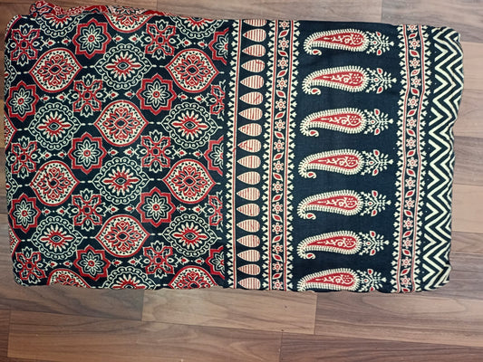Jaipuri Cotton Block Print 60 40 Fabric - Design 86