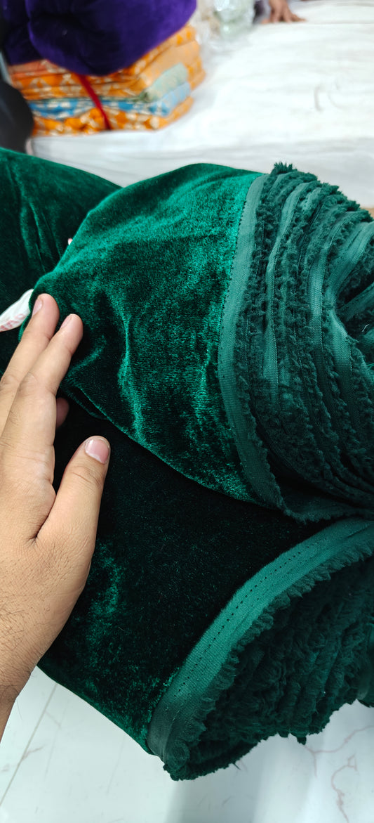 Viscose Makhan Velvet Royal Navy – 50 Meter Set