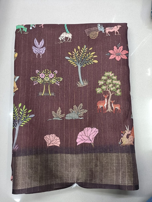 Handloom Recozari Saree - Design 32 | House of ShiVisha