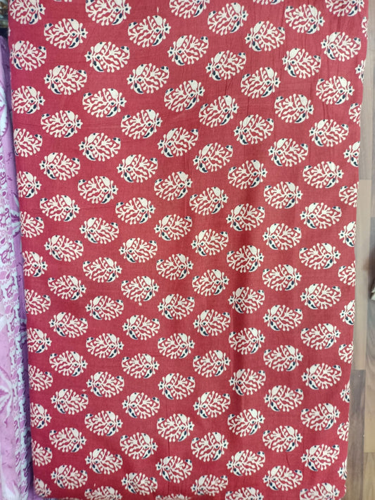 Jaipuri Cotton Block Print 60 40 Fabric - Design 123