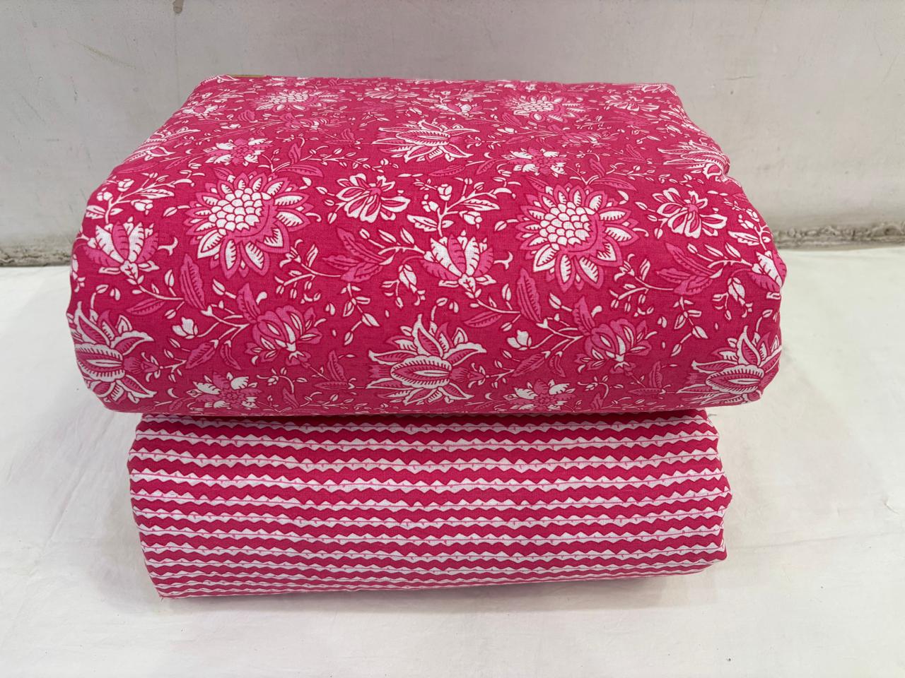 Premium Cotton Printed Fabric – 10 Meter Set (Design 27)